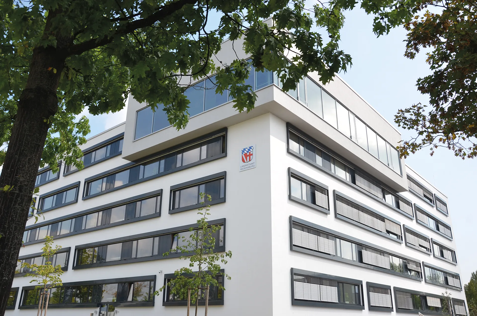 Gebäude des Landratsamts Regensburg
