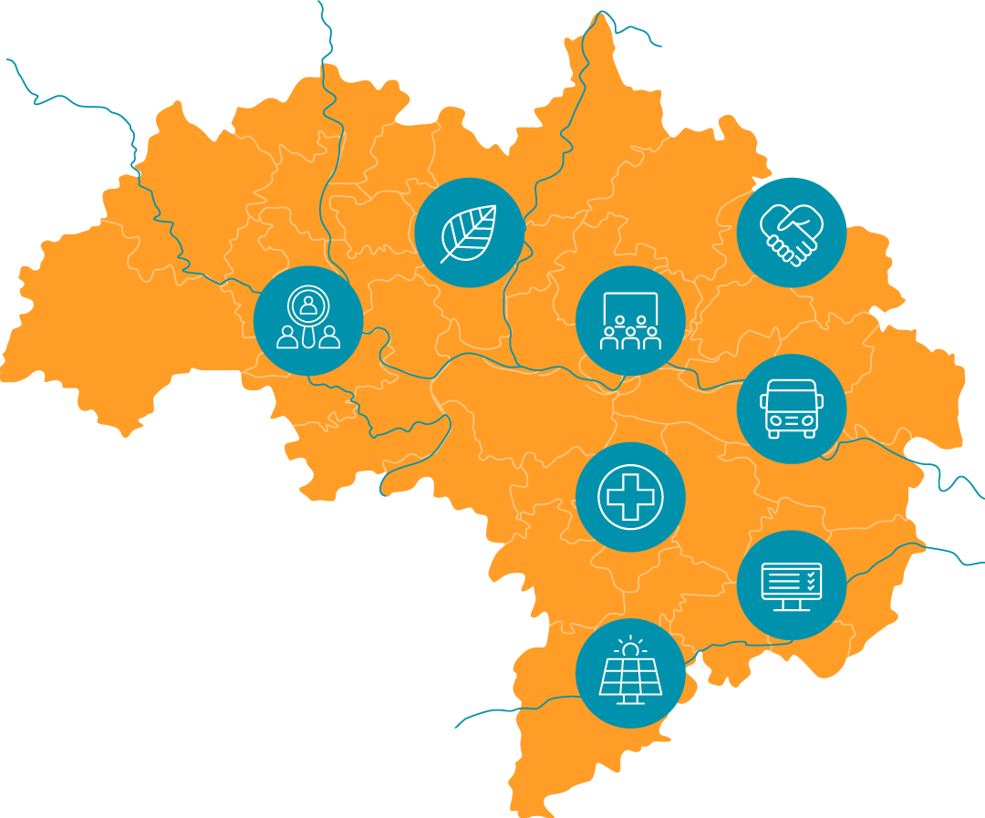 Landkreis Regensburg Karte